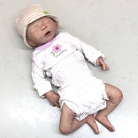 赤ちゃん ベビー ドール リアル リボーンドール 約42cm 約2.5kg オールシリコン ドール